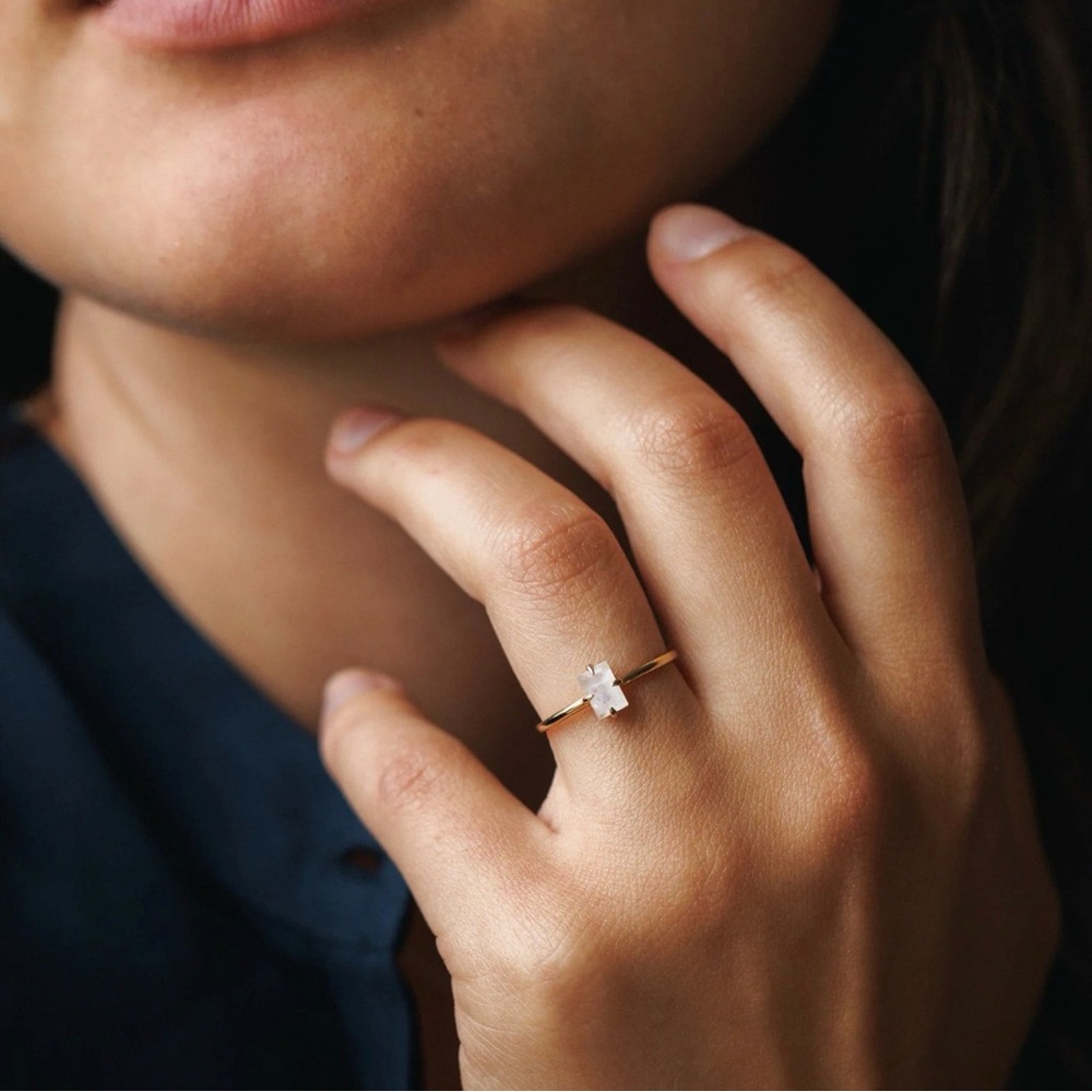 GLDN
SIZE 7
Gold Grand Baguette Ring
BAGUETTE RING IN 18K GOLD VERMEIL